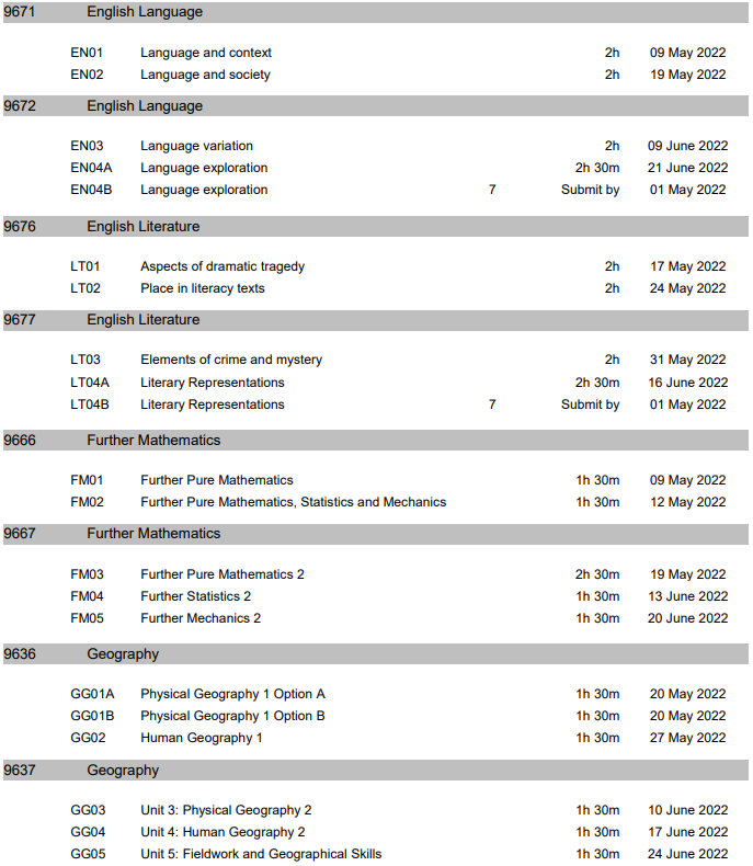 3 三大考试局发布2022年A Level夏季大考时间表21.png