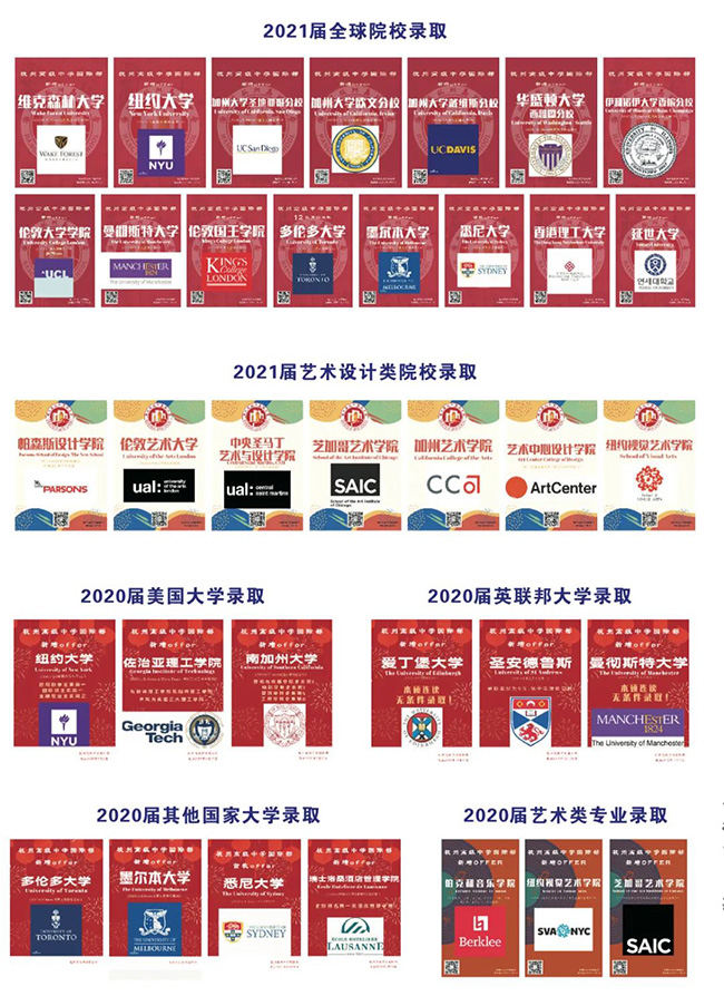 杭州高级中学国际部2022年招生