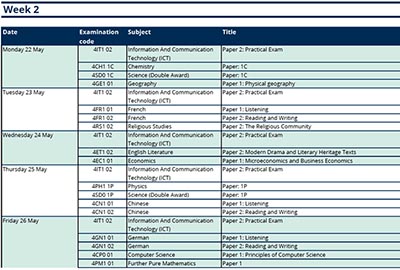 2023年IGCSE&A-Level夏季大考时间发布