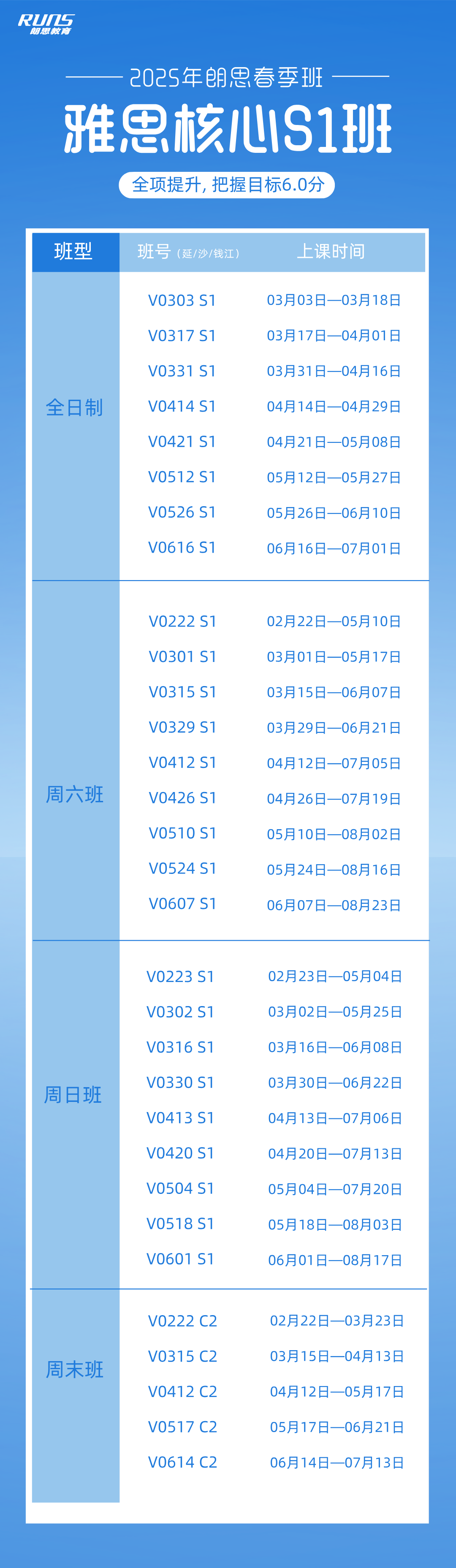 1 朗思教育2025年春季班课程安排表，约免费试听课！5.png