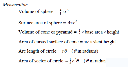 A Level数学和进阶数学必须掌握的公式