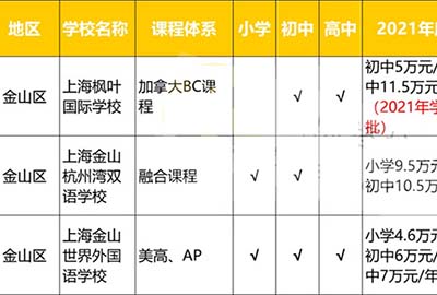 上海16区民办国际学校学费上涨，最高涨幅高达58%