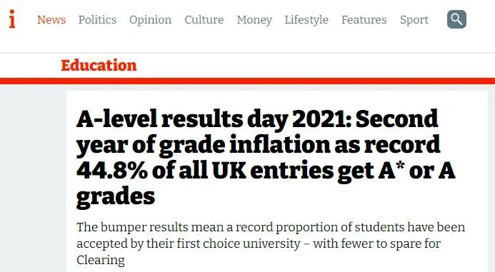 2021 A-level成绩出炉，遍地A*，申请难度大！